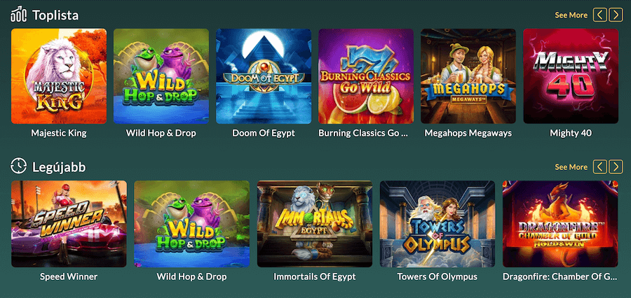Lemon Casino nyerőgépeket