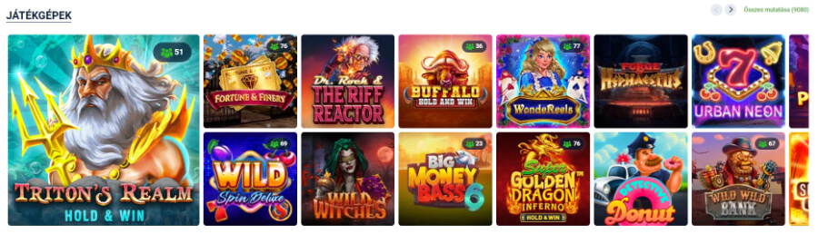 20Bet kaszinó értékelés nyerőgépek