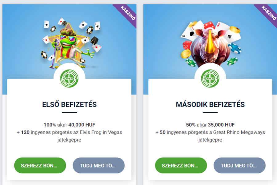 20Bet kaszinó értékelés üdvözlő bónusz