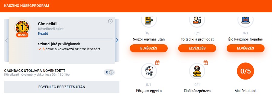 MostBet értékelés hűségprogram