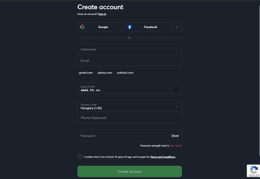 Sportsbet értékelés regisztráció lépései