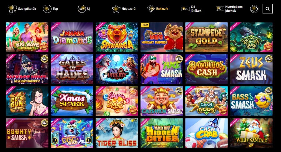 Zet Casino értékelés exkluzív játékok