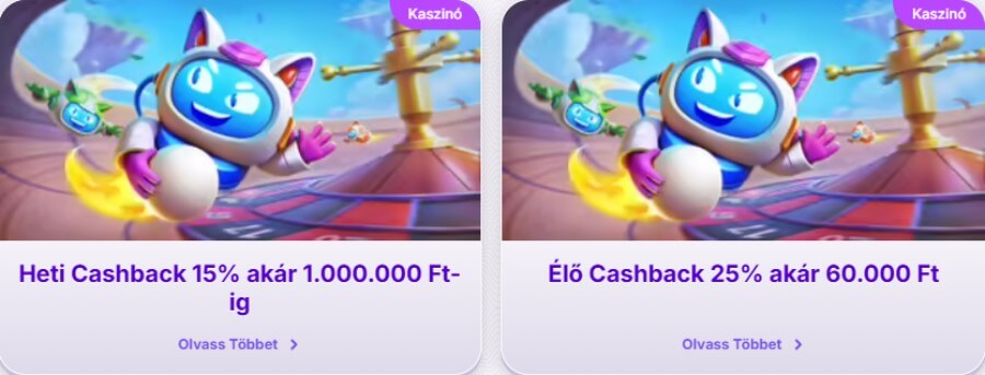 Robocat értékelés - Cashback bónusz
