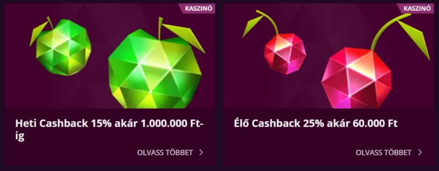 cashback ajánlat