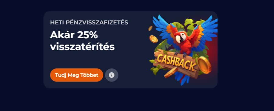 cashback ajánlat