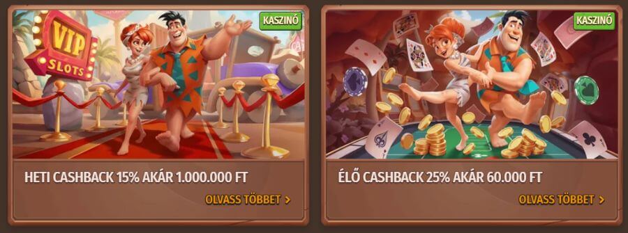 cashback csomagok